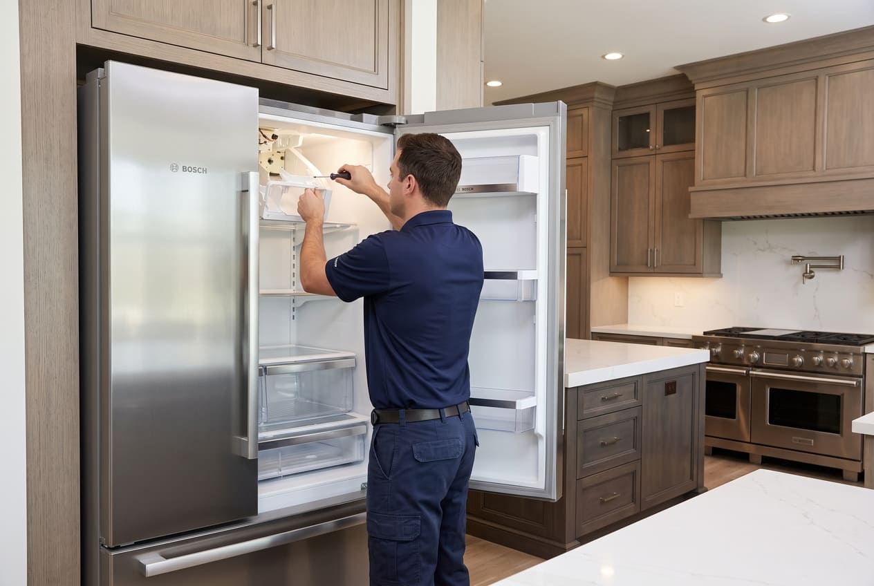 Bosch refrigerator ice maker repair service in Atlanta Georgia